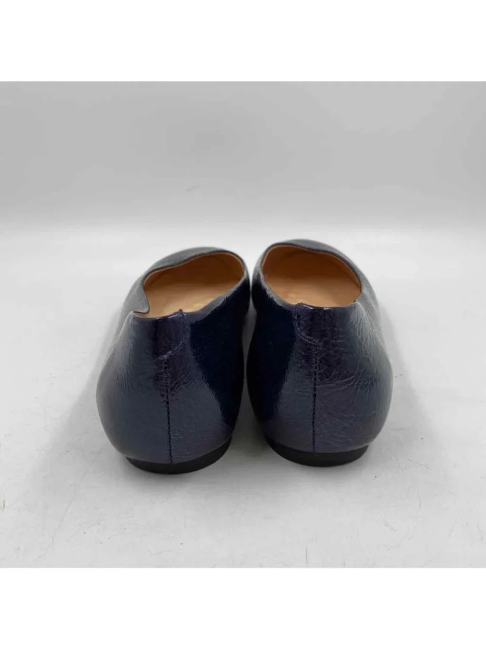 Walking Cradles Leather Women's Shoe Size 7 indigo Textured Flats